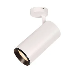 LED Ceiling luminaire NUMINOS® SPOT DALI XL, 36W, 3000K, 24°, white / black