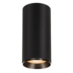 LED Ceiling luminaire NUMINOS® DALI XL, 36W, 3000K, 24°, black