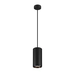 LED Pendant luminaire NUMINOS® DALI XL, 36W, 4000K, 60°, black