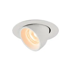 LED Ceiling recessed luminaire NUMINOS® GIMBLE XS, 2700K, 40°, white