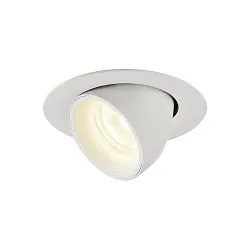 LED Ceiling recessed luminaire NUMINOS® GIMBLE XS, 4000K, 55°, white
