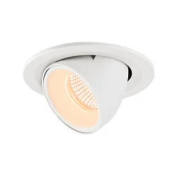 LED Ceiling recessed luminaire NUMINOS® GIMBLE S, 2700K, 40°, white