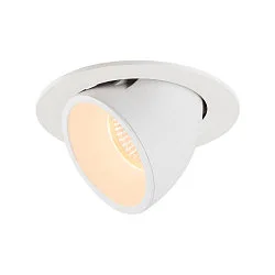 LED Ceiling recessed luminaire NUMINOS® GIMBLE L, 2700K, 20°, white