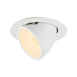 LED Ceiling recessed luminaire NUMINOS® GIMBLE L, 3000K, 20°, white