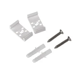 Mounting brackets for LED Light bar BATTEN, white