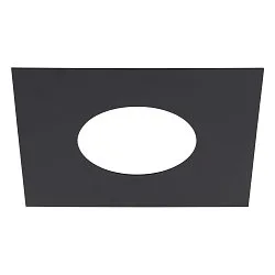 Inbouwframe NUMINOS M, zwart