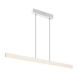 Pendelarmatuur ONE LINEAR 100 PHASE UP/DOWN IP20, wit dimbaar