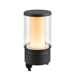 Lampkop M-POL M CLEAR DALI aanstuurbaar IP65, antraciet dimbaar
