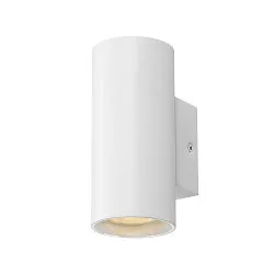Wandarmatuur ASTO TUBE down, 1-vlams, cilindrisch, stijf GU10 IP20, wit dimbaar