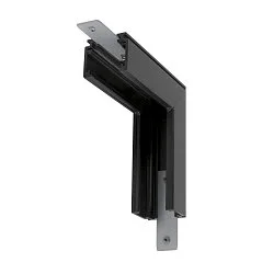 L-connector TRACK 48V standaard, mechanisch, Stereo, zwart