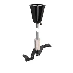 Pendelophanging TRACK 48V met stang, zwart