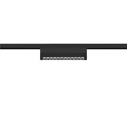 Spotlight op rail IN-LINE 24 DALI MOVE 48V - DARKLIGHT REFLECTOR draaibaar, DALI aanstuurbaar IP20, zwart dimbaar