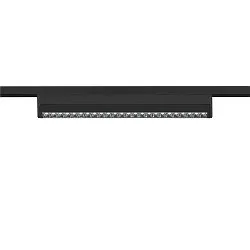 Spotlight op rail IN-LINE 24 DALI MOVE 48V - DARKLIGHT REFLECTOR draaibaar, DALI aanstuurbaar IP20, zwart dimbaar