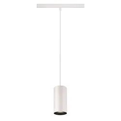 pendant luminaire NUMINOS® S 48V DALI 2 20° for VDU workstation, DALI controllable IP20, white matt dimmable