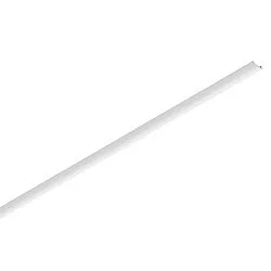 Afdekking TRACK 48V diep, voor opbouwrail, voor inbouwrail, wit