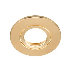 Afdekking UNIVERSAL DOWNLIGHT IP65 rond, draaibaar, goud mat