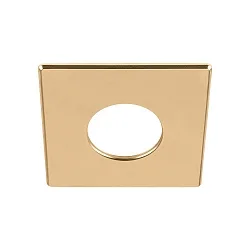 cover UNIVERSAL DOWNLIGHT IP65 square, gold matt