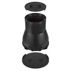 Inbouwbehuizing DASAR® L, zwart