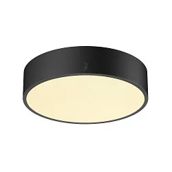 Wand- en plafondarmatuur MEDO® PRO 30 rond, DALI aanstuurbaar IP50, zwart dimbaar