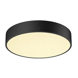 Wand- en plafondarmatuur MEDO® PRO 40 rond, CCT Switch, direct / indirect, UGR < 19 IP50, zwart dimbaar