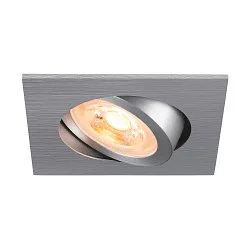 Plafondinbouwarmatuur NEW TRIA® 68 vierkant GU10 IP20, aluminium