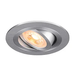Plafondinbouwarmatuur NEW TRIA® 75 rond GU10 IP20, aluminium
