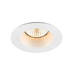Plafondinbouwarmatuur NEW TRIA® 68 rond IP20 / IP65, wit dimbaar