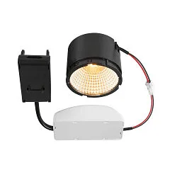 LED module NEW TRIA® rond 13,3W 1200lm 3000K 60° dimbaar, zwart