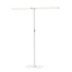 Staande lamp WORKLIGHT PRO IP20, wit dimbaar
