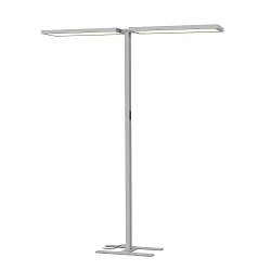 Staande lamp WORKLIGHT PRO IP20, grijs dimbaar