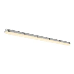 Armatuur voor vochtige ruimten WATERPROOF V 1500 DALI DALI aanstuurbaar, slagvast IP66, grijs dimbaar