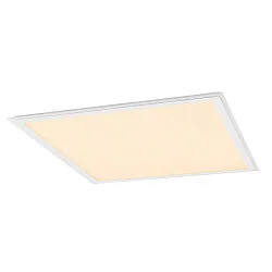 Plafondarmatuur PANEL V 625 DALI DALI aanstuurbaar, CCT Switch, UGR < 19 IP54 / IP40, wit, gelakt dimbaar