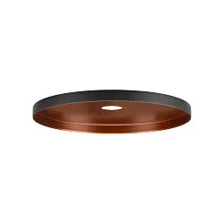 Lampenkap LALU® PLATE 22 MIX&MATCH, brons, zwart