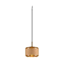 Pendelarmatuur PANTILO ROPE 19 E27 IP20, goud dimbaar