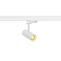 3-phase spot NOBLO® SPOT round, cardanic swivelling IP20, white dimmable