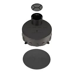 Inbouwbehuizing DASAR® M, zwart