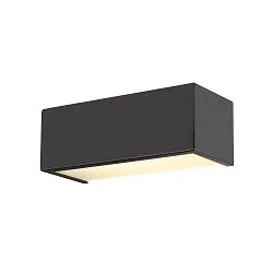 wall luminaire CHROMBO - PHASE square IP20, black dimmable