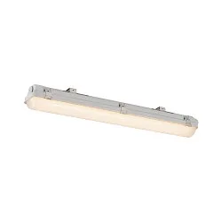 Armatuur voor vochtige ruimten WATERPROOF V 600 DALI DALI aanstuurbaar, bekabeld IP66, grijs dimbaar