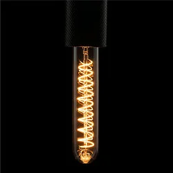 Filamentlamp TUBE SOFT SPIRAL - PHASE helder E27 6W 570lm 2200K 330° CRI 90-100 dimbaar