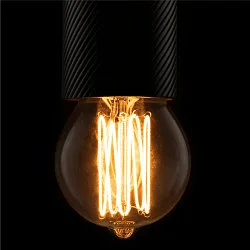 LED lamp A19 SOFT CAGE - PHASE helder E27 6W 570lm 2200K 330° CRI 90-100 dimbaar