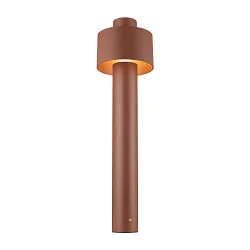 outdoor floor lamp PHOTONI CYL POLE 75 cylindrical, impact resistant E27 IP65