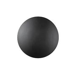 Lampenkap MANA 60 ROUND cilindrisch, lang, zwart