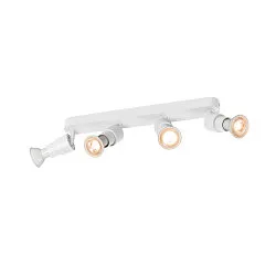 wall and ceiling luminaire PURI 2.0 BASIC LONG 4 flames, long GU10 IP20, white dimmable