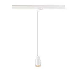 3-fase pendelarmatuur PURI 2.0 - TUBE cilindrisch GU10 IP20, wit dimbaar
