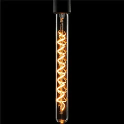 LED lamp SOFT TUBE T300 - PHASE helder E27 8W 400lm 1900K 330° CRI 90-100 dimbaar