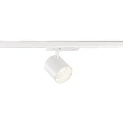3-fase armatuur TRACKSPOT V 18 50° instelbaar, schakelbaar IP20, wit, gelakt 
