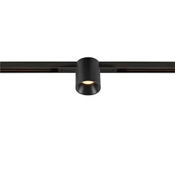 track spot FIXT-IT! round, built-in version, suitable for VDU workstation IP20, black, lacquered dimmable