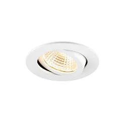 ceiling recessed luminaire NEW TRIA® 68 AIRTIGHT suitable for VDU workstation IP23, white, lacquered dimmable
