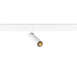 Spotlight op rail GRIP! S geschikt voor beeldschermwerkstations IP20, zwart, wit, gelakt dimbaar