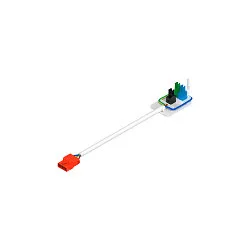 Aansluiting RETRO CON 3P004 3-polig, wit